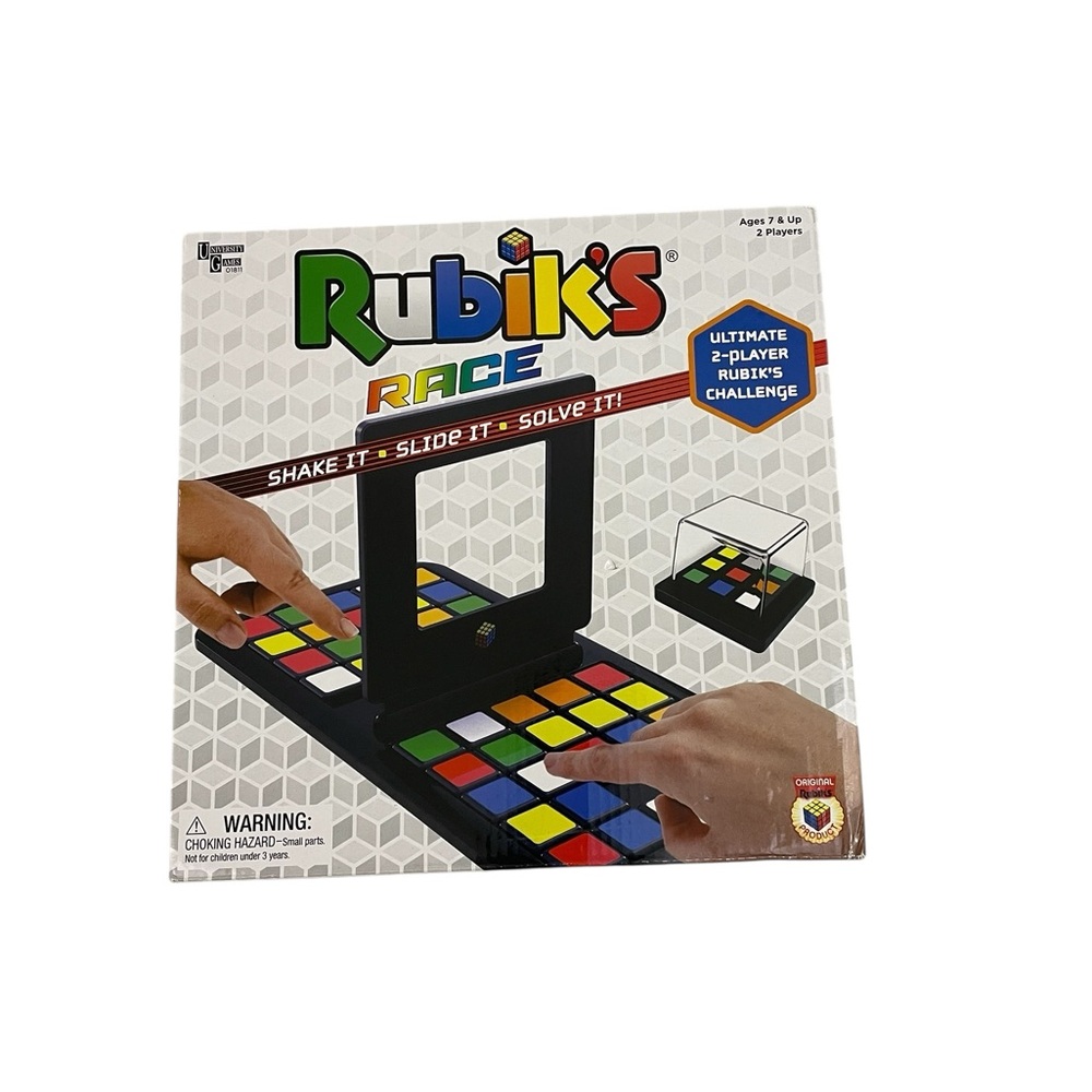 Rubik's Race Game - Colorful Puzzle Challenge